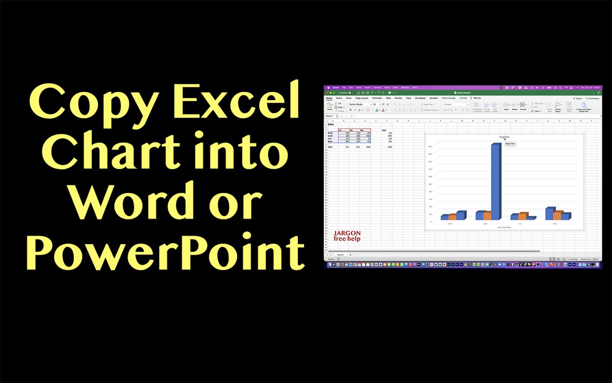 garyschwartz's tweet photo. Got a chart in Excel and want to copy it in to Word or PowerPoint then here’s what to do 
https://t.co/x09hyKfFkA
#microsoftexcel #microsoftword #powerpoint #microsoftpowerpoint #excelchart #excelgraph https://t.co/trKbm2TdYt