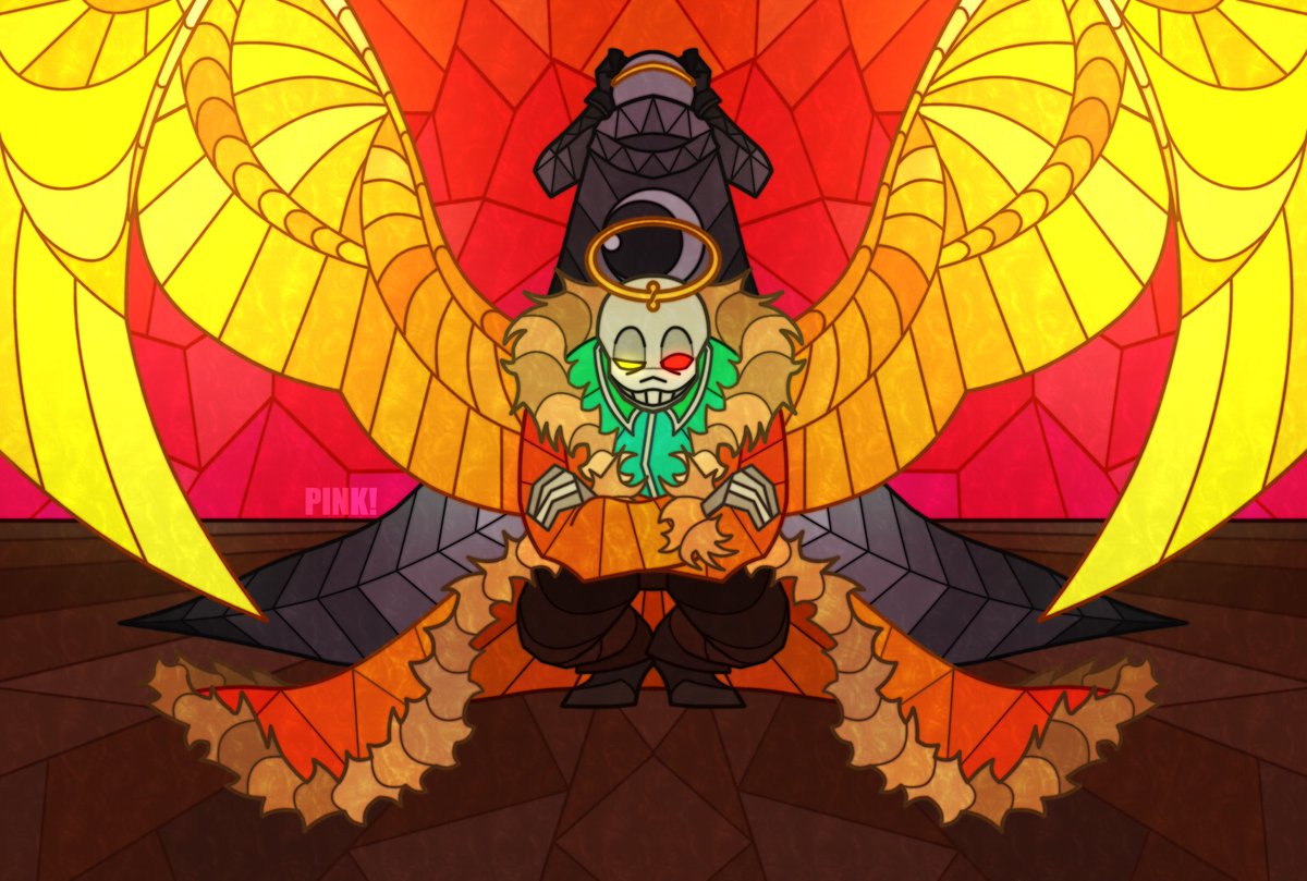 my headcanon - nightmare was also a statue
#swapdream 
#sd_dream #sd_nightmare