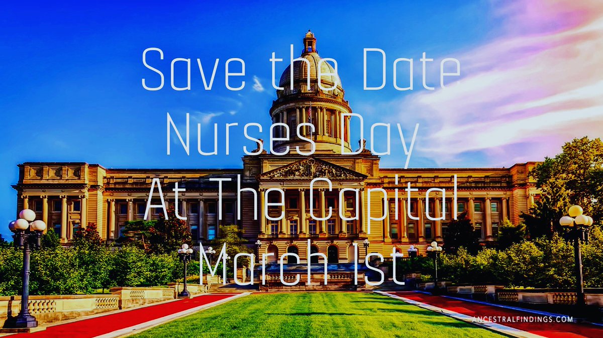 Nurses &amp; Student Nurses, grab your phone or a pen and put this in your calendar now! #nursesdayatthecapital #kyrn #nursingstudents #rn #aprn -#legislator