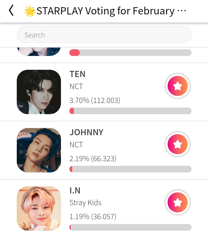 JeonginBR's tweet photo. • #INFO 🦊 • 02.01.23 • STAYs por favor tirem o I.N do eterno oitavo lugar na votação da STARPLAY. Ele precisa estar no top 2 para ganhar o merecido anúncio de aniversário.Vamos votar, sim ou com certeza?! Termina dia 11 🥺 https://t.co/cSom4M3lvp