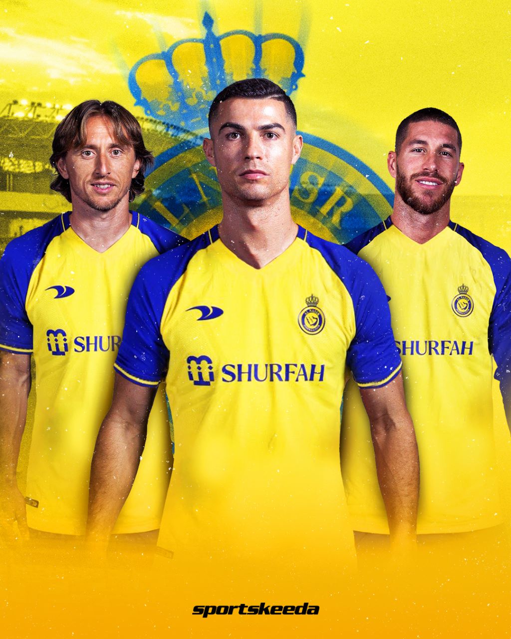 Sportskeeda Football on Twitter: "According to reports, Al Nassr are looking to bring the Iconic Real Madrid trio together in this window! ???????????????? #AlNassr #SergioRamos #CristianoRonaldo #LukaModric https://t.co/MabVN8vHu4" / Twitter