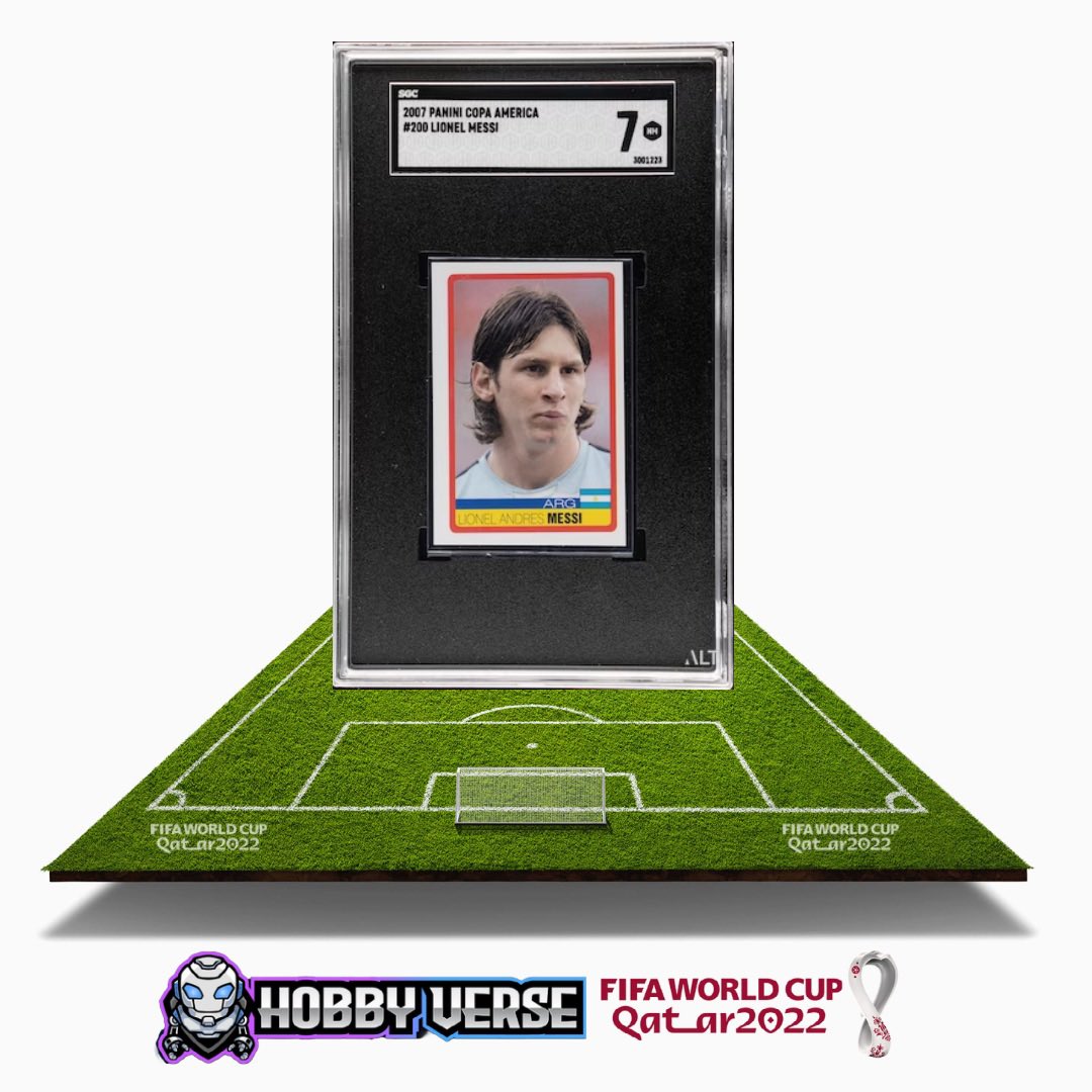 hobbyverse_io's tweet photo. Congratulations @Hoff_theRecord on scoring this #Messi 💎👀 Wow!!! 🔥🔥🔥 https://t.co/MLhCG8Y04J