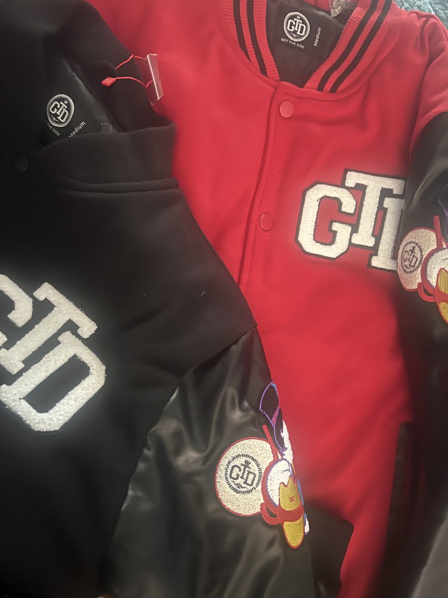 GTDclothing's tweet photo. GET YOUR LETTERMAN 🗣 https://t.co/i4BCagoSa6