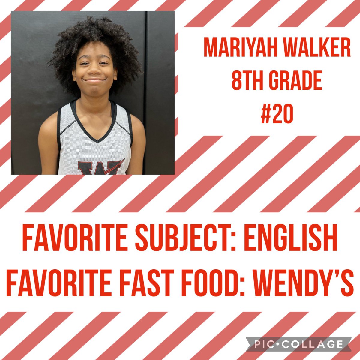 8th Grade
Dee Smith
Mariyah Walker