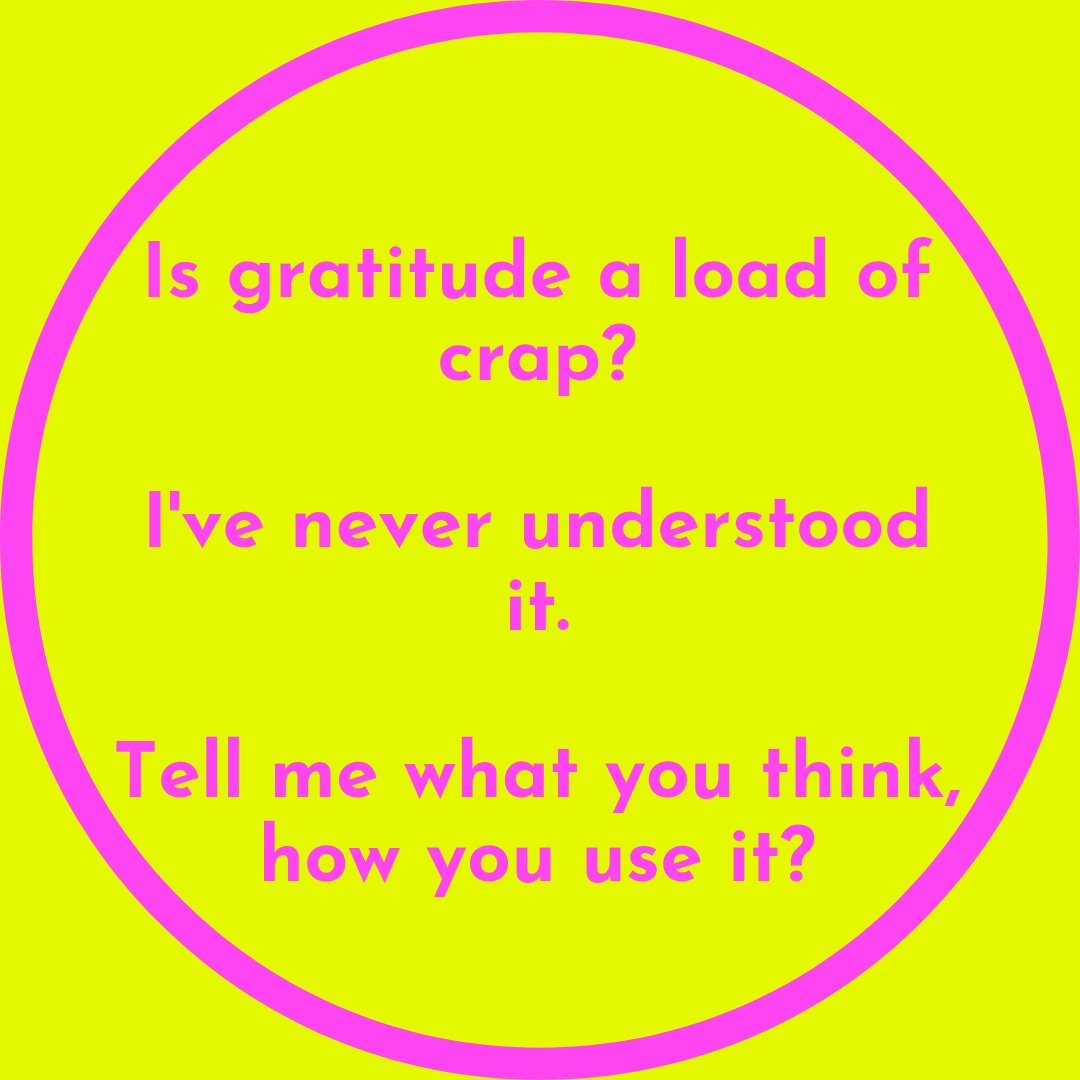 Anyone want to try and convince me and/or teach me how yo utilise #gratitude for positive mental wellbeing?  Think its a load of rubbish but I would love to learn why I am wrong #angergy #wellbeing #mentalhealth #youthmentalhealth #youthwellbeing