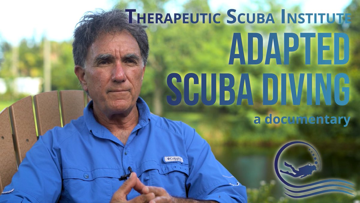 TherapScubaInst's tweet photo. Do you have a disability and a curiosity about what lies under the surface? Then #AdaptedScuba diving might be for you! Check out this profile piece on Therapeutic Scuba Institute for an introduction...
👀👉 https://t.co/MWCyyOJIAg
#BubblesForAll https://t.co/LCDXgaQawp
