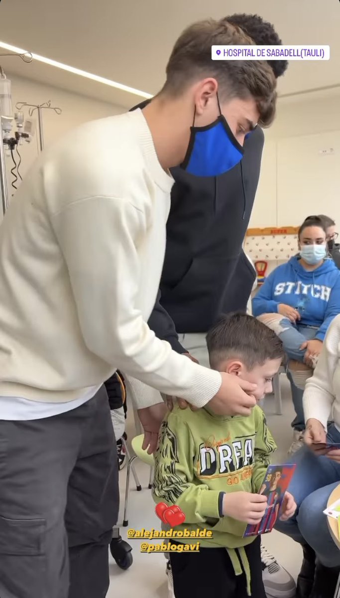 UDLPson's tweet photo. gracias Gavi por ser como eres, a parte de ser el Golden Boy en el fútbol, tienes un corazón de oro fuera del campo https://t.co/c2PGuf4bXI