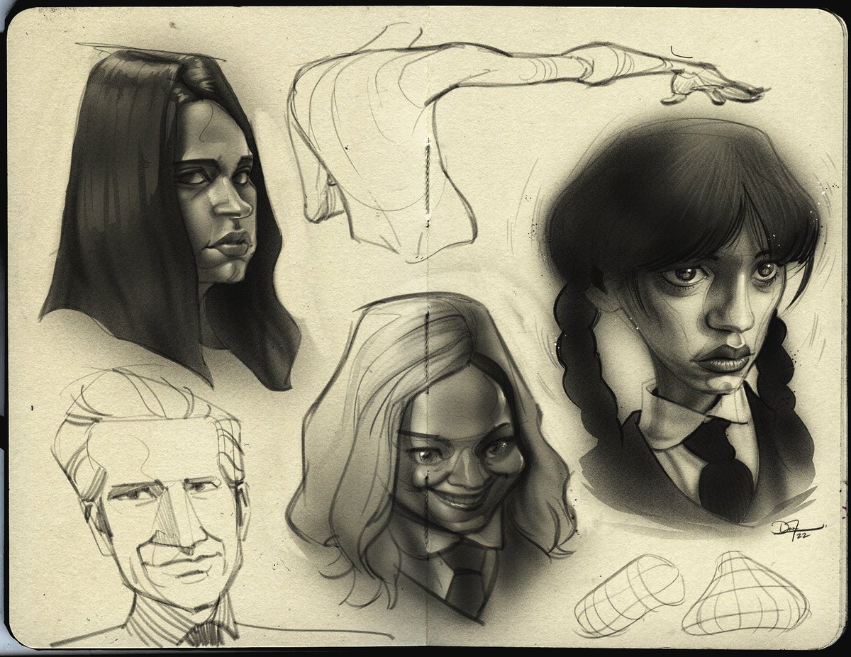mrdonflores's tweet photo. Sketch madness! Thanks yall ✌️#sketch #drawing #art #digitalart #wednesdayaddams https://t.co/U3BtGnLv0a