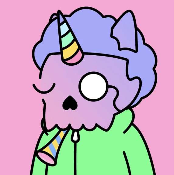 @SkelecatsHQ 90 rarity Ready to party this 2023! #3198 GM