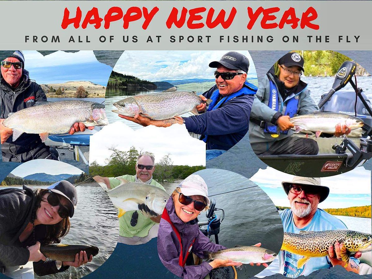 HAPPY NEW YEAR from the Sport Fishing on the Fly Team and all the best in 2023! 🎊🎣🥳
Dale, Don, Mr. Chan, Deb Paskall, Brent Schlenker, Kathy Ruddick, and Rick Passek. #flyfishing #flytying