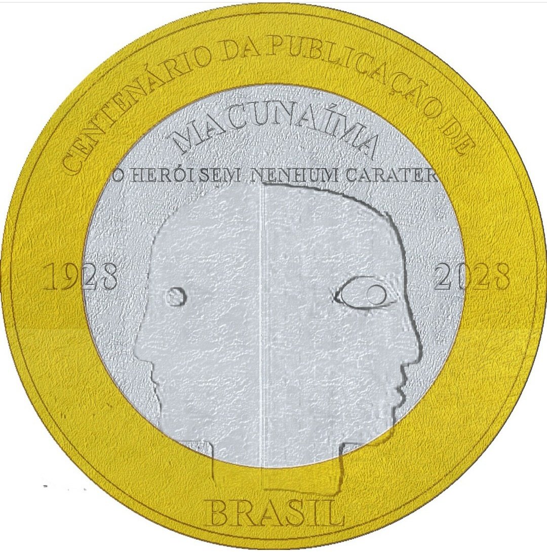 Numis_marciano's tweet photo. 100 years of the publication of Macunaima, the hero without character.
#literature #coin #brazil #modernliterature https://t.co/Drzs9GIMJQ
