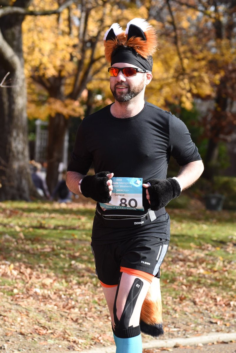 generalElost's tweet photo. I mentioned it a few times but one of my top accomplishments of 2022 was running the @StJude Half Marathon in December
Ask past me if I thought I could do it and the answer would have been a flat out...No
(And I'm glad so many people loved the red panda outfit) #RunForStJude https://t.co/DDjJXMp4sX