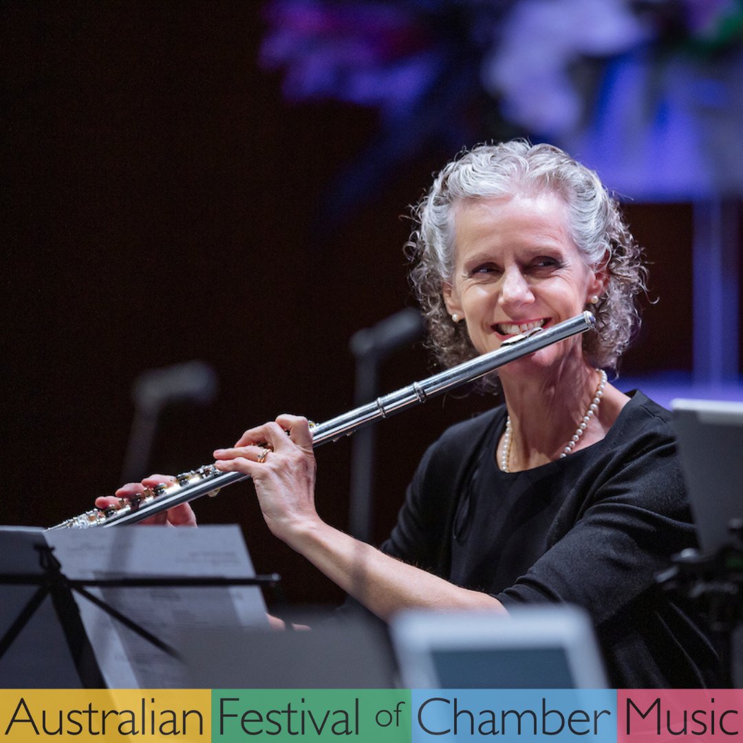 AFCMCairns's tweet photo. 🥂 Cheers to 2023!  Countdown to #AFCM 2023 begins in earnest and the excitement is building!

Magical memories of #AlisonMitchell with a charming performance of #OpusNumberZoo from #LucianoBerio on opening night!

📸 Andrew Rankin
#chambermusic #music #flute #Berio https://t.co/487t7xxJZr