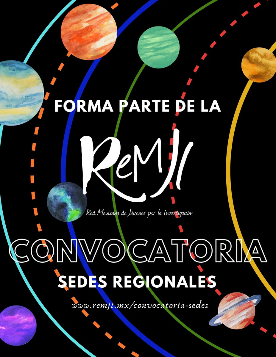 ReMJI_mx's tweet photo. ¡Forma parte de la ReMJI! Te compartimos nuestra Convocatoria 2023 para integrarse a una de las 17 sedes regionales en México. https://t.co/Wo5pR68OJG https://t.co/NInIPLJaB2