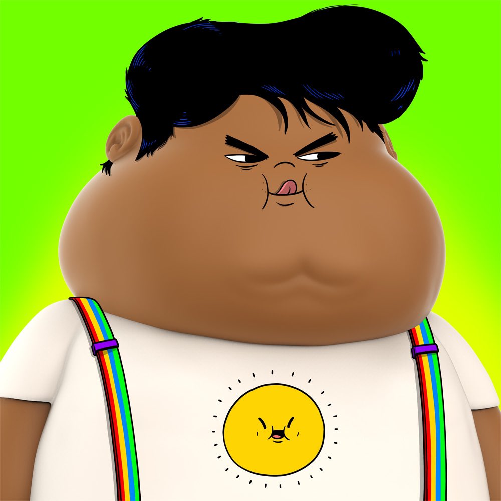 Chunky Genzee 

M1 + Foodz + Genzee = Chunky Genzee 

Recreating the full collection to mirror every single trait! It will initially start as a Spiritz layer, with future utility to migrate layers into its own tradeable collection! 

#famouschunkies #art #funky #illustration