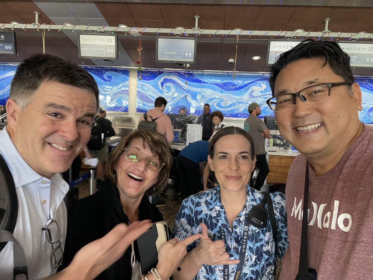 Thank you <a href="/UnitedAirlines/">United Airlines</a> CSR #hnl based #bethfluharty for making a horrible travel experience #ual001 a somewhat nicer one! 48 hour delay and multiple diversions!