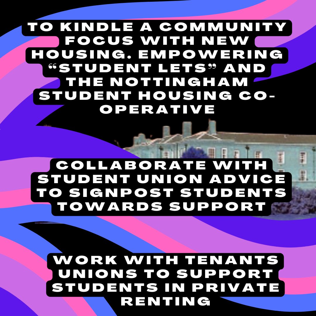 As the Notts Renters Union we want to: