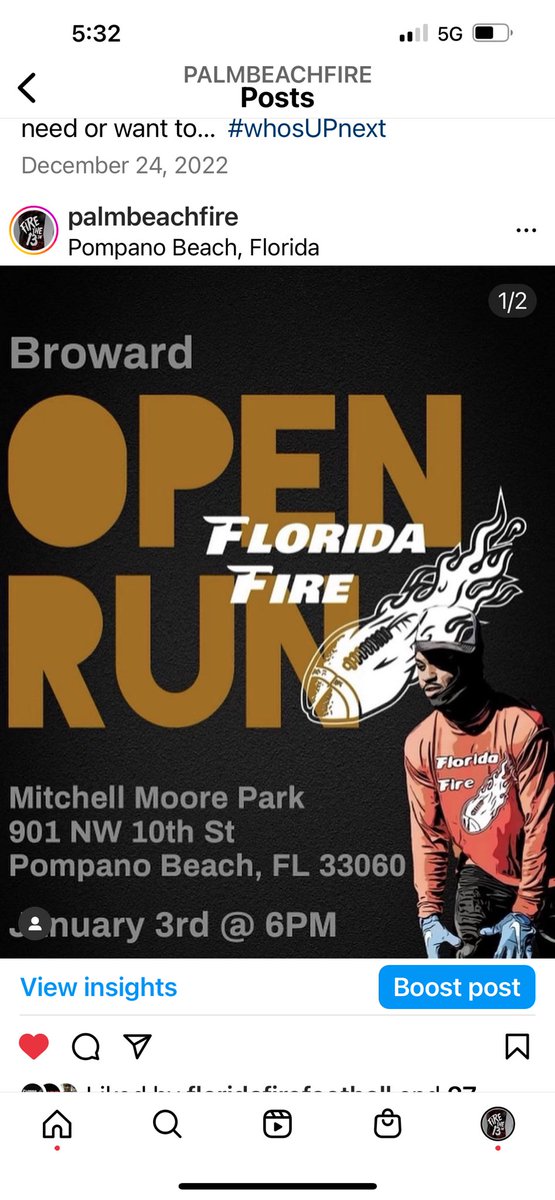 floridafireFB's tweet image. #leggo BrowardCounty #OpenRun … @coachmarroquin #whosUPnext Tomorrow Showtime @jaypeeziee @KodakBlack1k 🔥🔥🔥
