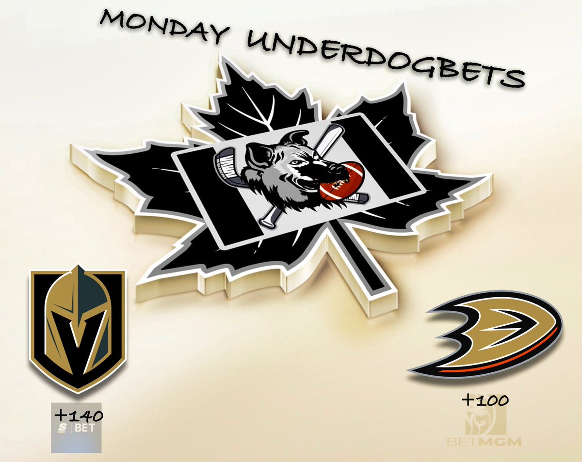 REasson09's tweet photo. We are back with some 2023 Monday UnderDogBets!

#VegasBorn 
#FlyTogether 

#GamblingTwitter #sportsbetting #NHL 

https://t.co/mYgEwFtiWb https://t.co/izt57ZiT7B