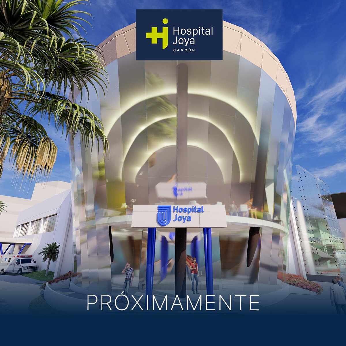 Hospital Joya Cancún es único en tipo, al estar en el corazón de la zona hotelera de Cancún. Muy pronto conoceras la nueva experiencia en Salud.