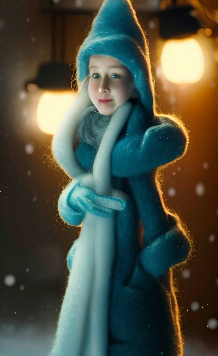 spinnybuns's tweet photo. If @LauraDoodlesToo and I collaborated on a #winterwizard it would probably look like this 😂 13 more days left to create your winter themed wizard! #wizardcon https://t.co/dwu5iHv61M