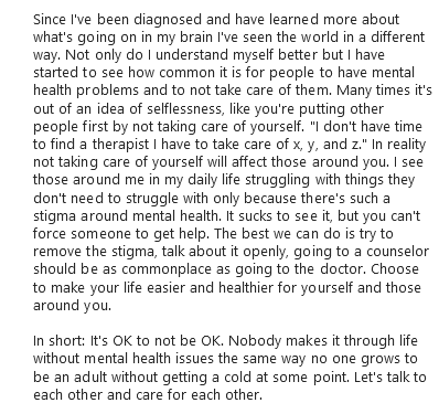 Welcome to 2023, let's all take care of our mental health this year, how bout it?