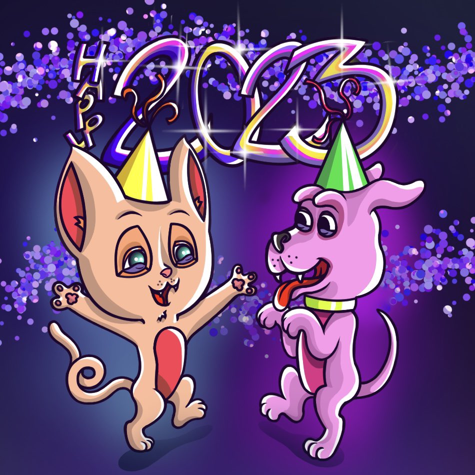 ⭐️Celebrating 3K followers &amp; 
Meow Year with a
✨RandoGIVEAWAY✨🙀🙀🙀

Price: 👇🏻
Meow Year Time🐱🥂🐶🎉

Rules:

🌈FOLLOW <a href="/Randocatss/">Randocats</a> 
🌈❤️ &amp; RT
🌈Tag 3 friends

Announcing Winner 42h⏰

LFG🔥🔥🔥

#NFT #NFTCommunity #NFTs 
#OpenSeaNFT