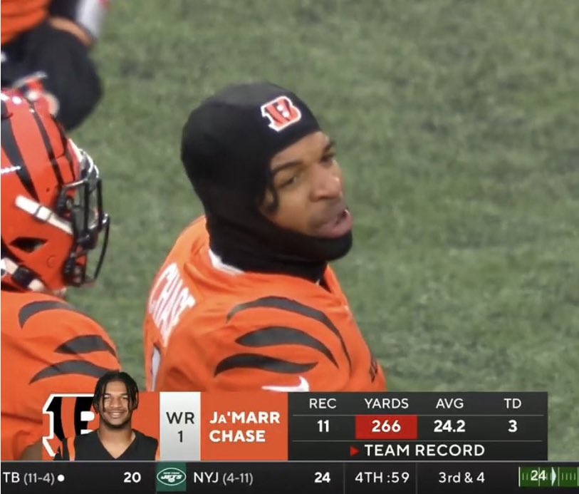 Ja’Marr Chase with the fantasy championship on the line? Say no more