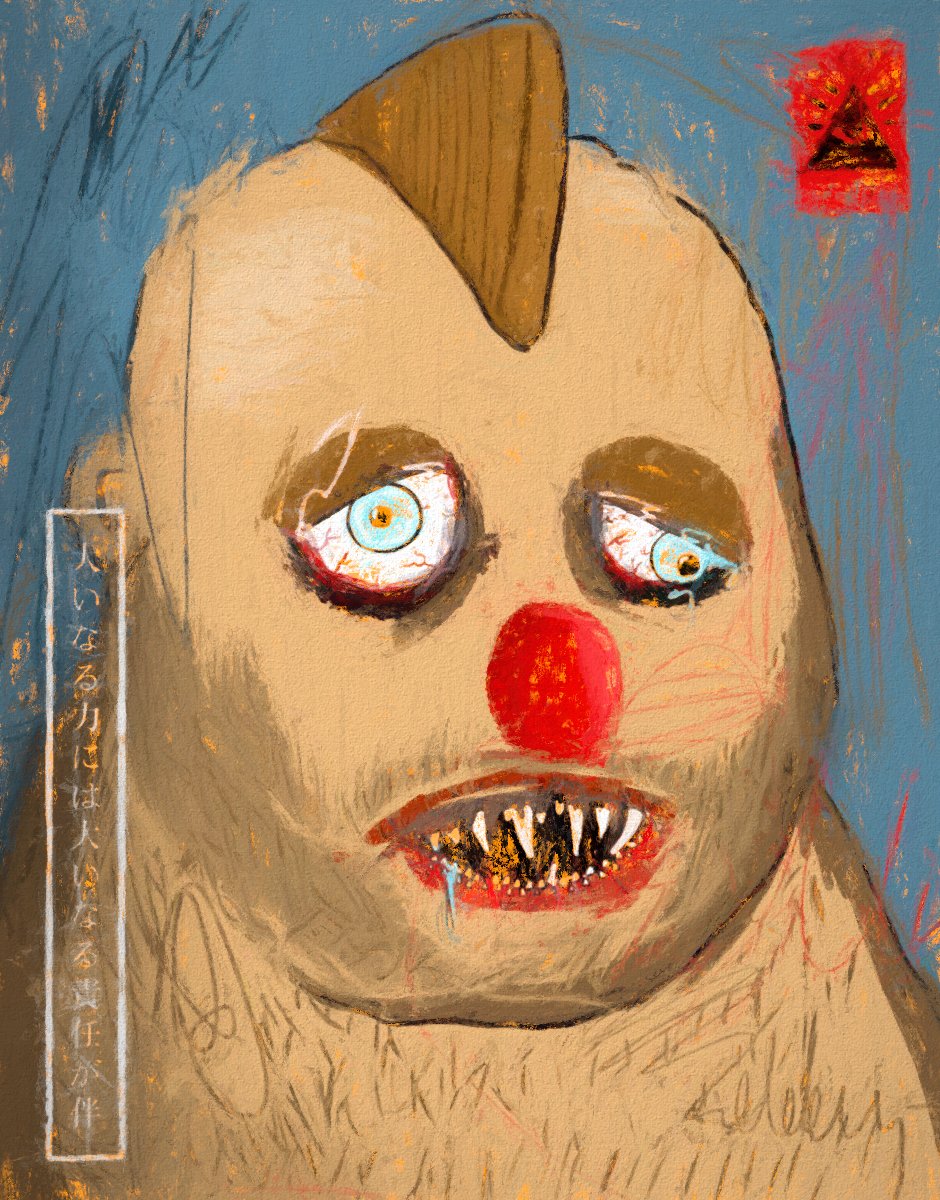 Monsuta_art's tweet photo. Shoutout to B.

6 years and counting. 

Monsutā Makeover: Punk enters the dream and becomes the nightmare ⬇️

👻 https://t.co/Rh1Q1Afk2Q