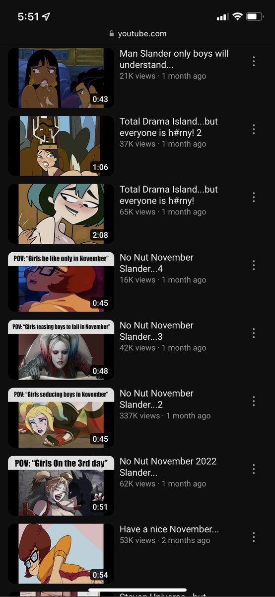 RingzMoody's tweet photo. @youtube_bad This dudes entire channel is just posting cropped porn https://t.co/iy9INg8lu9