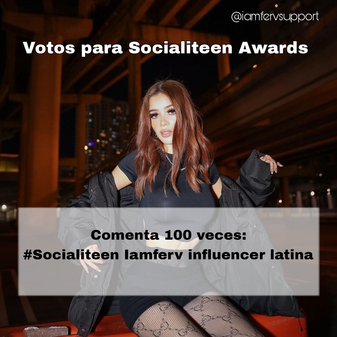 Iamferv Support🖤🦋 on Twitter "¡Ferevers hagamos votos para los