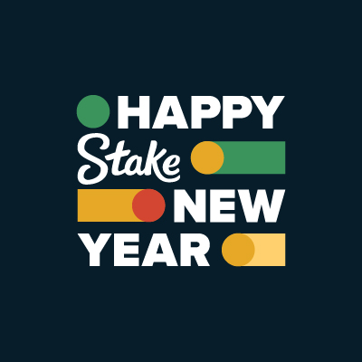 Stake's tweet image. The New Year is here 🥳

Celebrate with us by changing your profile pic in January 🎉

We'll be randomly picking people who have used our profile pic and are interacting with our content to win from $5 up to $1,000 randomly 🤑

Level 2 verified account req to claim prizes ✅