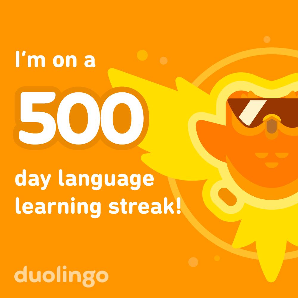 I've been learning Indonesian language for the past year. Hmm... Saya sudah belajar bahasa Indonesia selama 500 hari