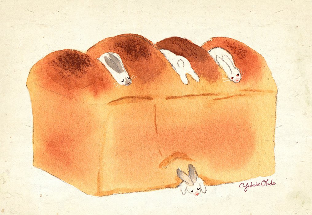 「過去作品ですが。のんびりお籠もりのお正月です#illustraion 」|おおでゆかこ - イラストレーター 絵本作家のイラスト