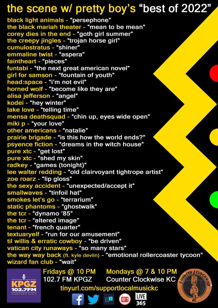 I present to you #TheScene's #BestOf2022 list (listed in ABC order...pretty much)!

1/3