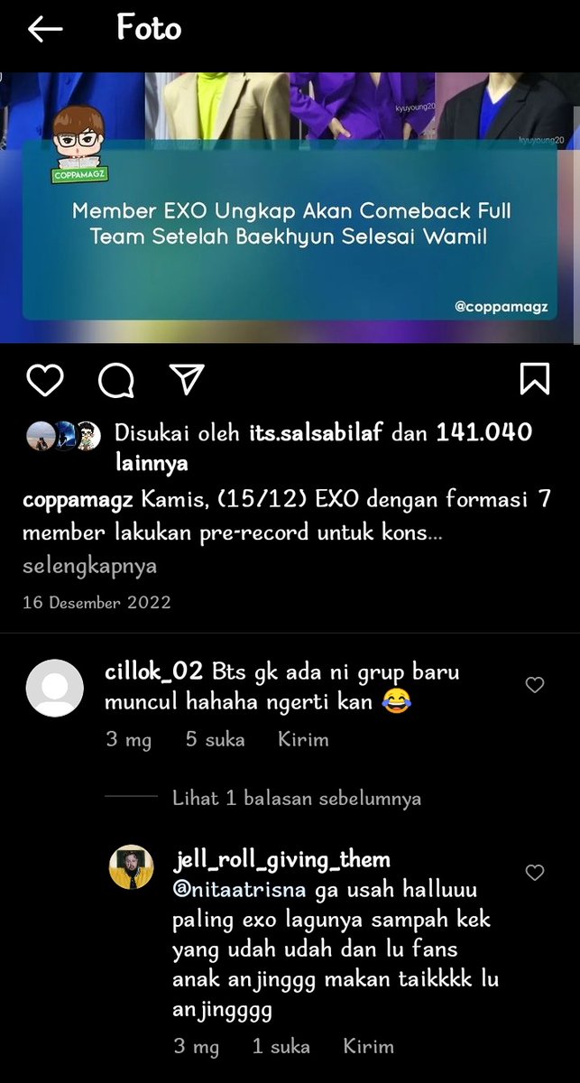 flowerkyoongie's tweet photo. Baru konfirmasi dri mulut Exo nya sendiri ajh udah pada kepanasan begini gmna nnti pas di konfir langsung agensi fix CB ! 😅 https://t.co/NKTwrWBZT8