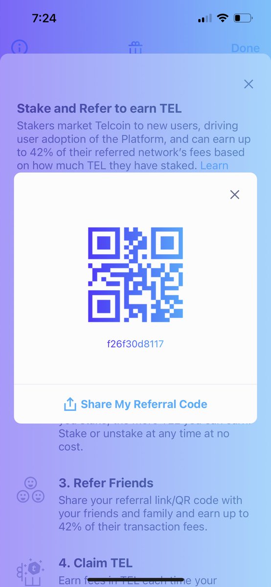 RootzArmy's tweet image. Telfam! If you haven’t yet paired up staking in the app, here’s my code! Let’s see if I am able to get someone to use it. #tel #telfam