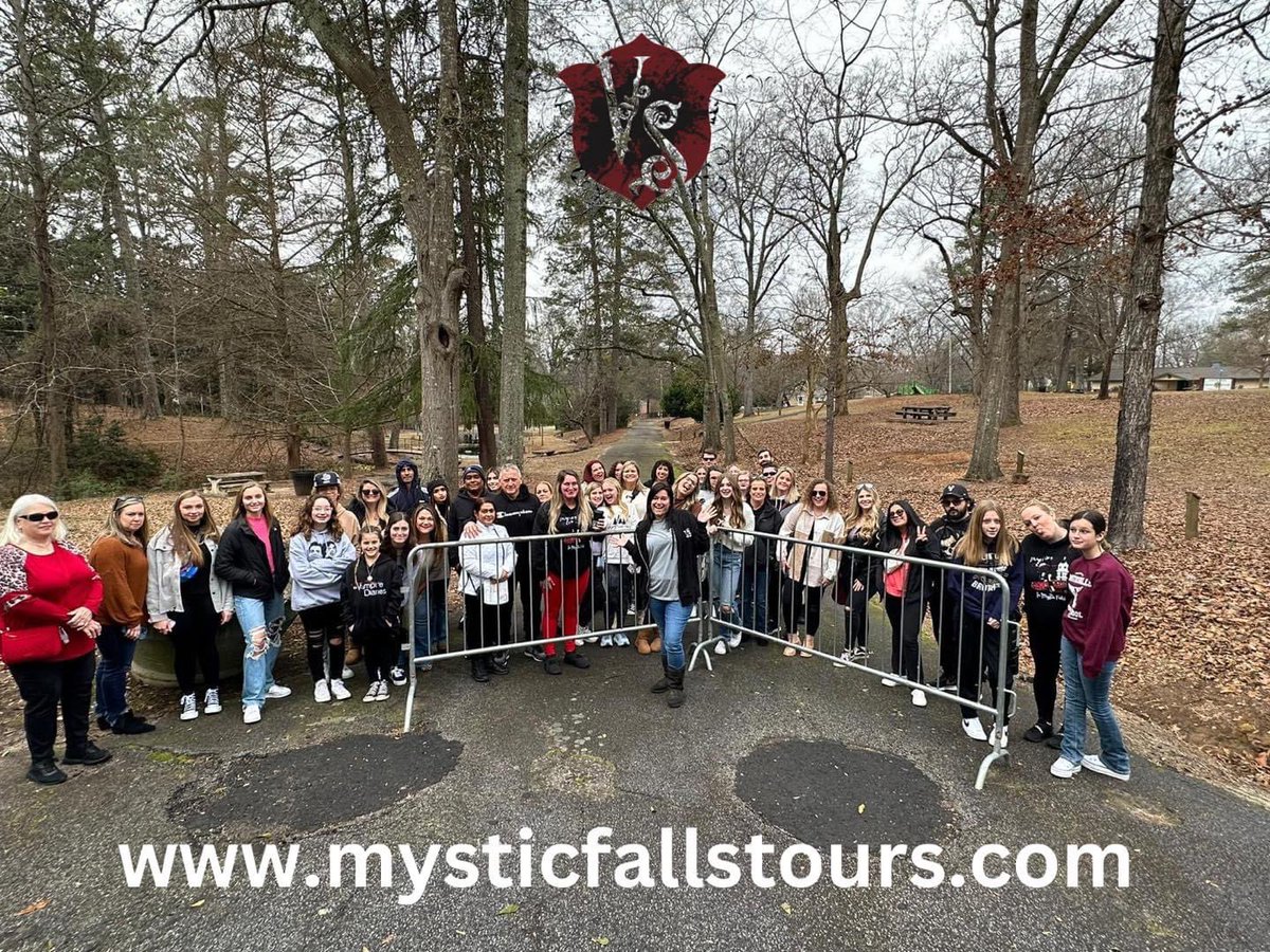 Tons of 2023 dates and seats have been added to our booking calendar! Make 2023 the year you booked a #mysticfallstour before we sold out! #VampireDiaries #tvd #tvdu #legacies #originals #vampirestalkers #vampirestalkerstour #damonapproved #covingtonga #guidedtvtour