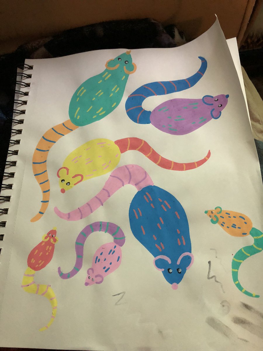 DrawingDroplet's tweet photo. 🐭rats🐭 #posca #rats https://t.co/gTnHdpVCwF