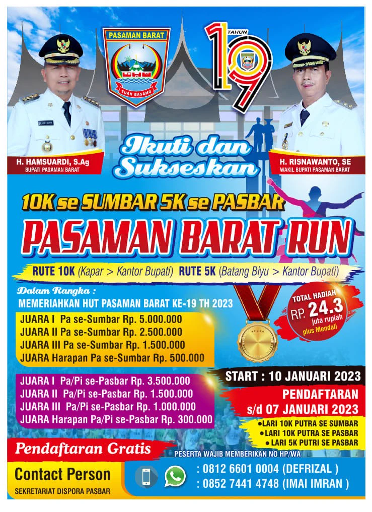 Pasaman Barat Run • 2023
