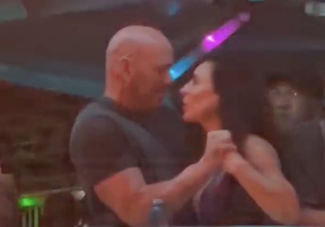 BSO's tweet photo. Watch UFC President Dana White Slap His Wife Anne in the Face After She Slapped Him at New Year's Eve Party; White Explains Why The Incident Took Place and His Regrets (Videos) https://t.co/7zh2TVrkk8 https://t.co/FhzE8bg5m8