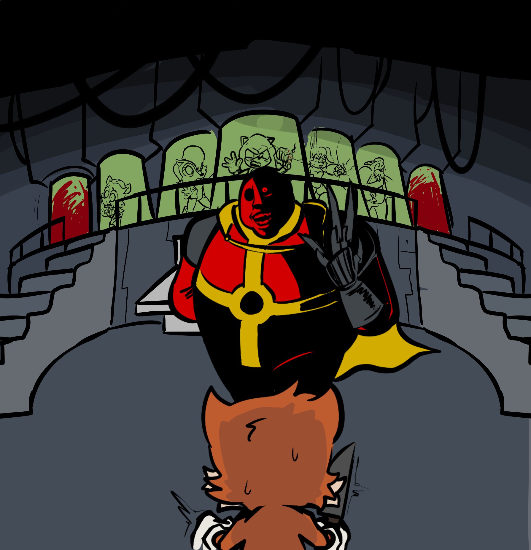 Starved eggman by FireDemonWalker on Sketchers United