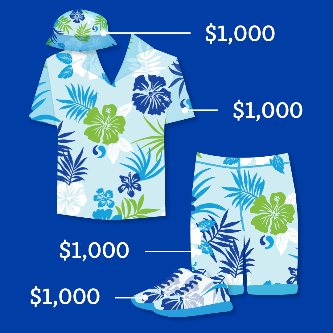 SentryInsurance's tweet image. Join us as we celebrate one of the island’s local traditions, #AlohaFriday—all for a good cause. Keep an eye out for your favorite players wearing Hawaiian-print apparel at the @Sentry_TOC on January 6.  Each item worn means a donation to Maui charities. 🌺 #SentryTOC