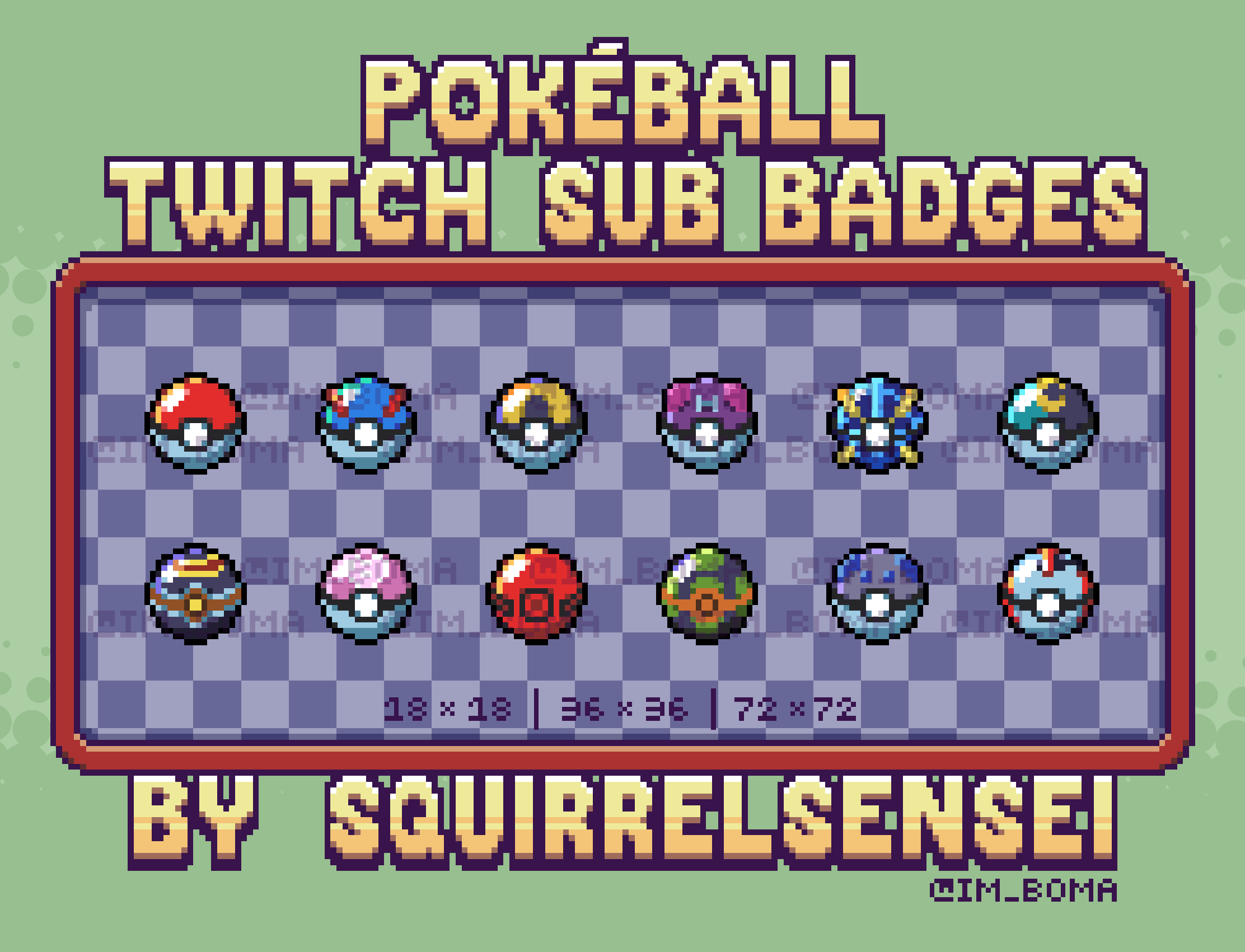 28 Pokeball Twitch Sub Badges Twitch Badges Cool Badges 