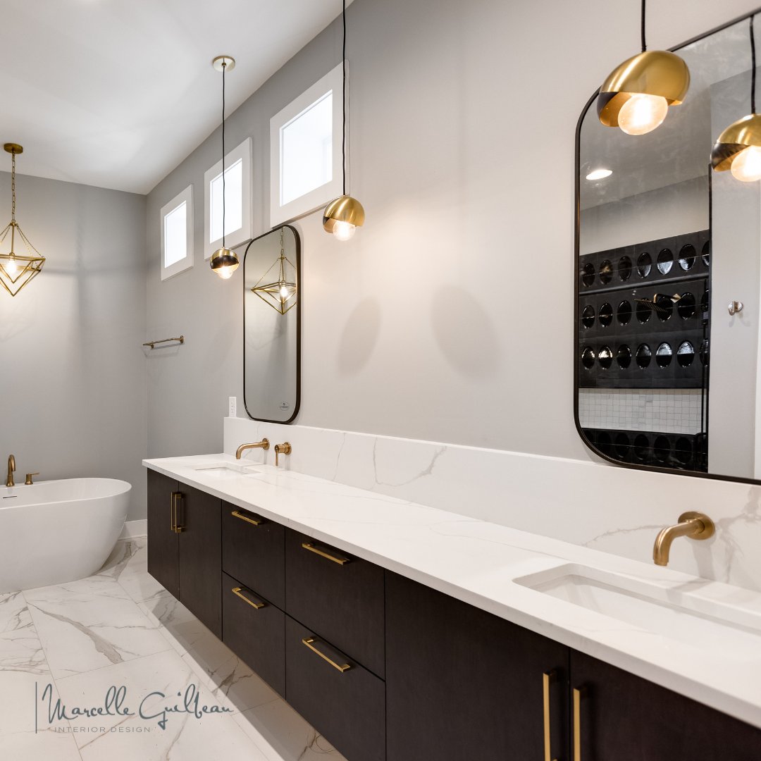 MarcelleGID's tweet image. If you're planning a bathroom renovation in the near future, you'll definitely want to consider incorporating some of the hottest bathroom trends this year. They are spectacular! #thesoulfulhome #nashvilleinteriordesign #nashvilleinteriordesigner #bathroomtrends #designtrends2023