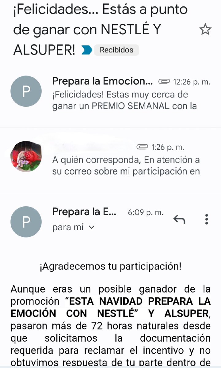 Jessie_VJ's tweet photo. @NestleMX no digo que yo gané, pero cómo de las 12:26 a la 1:26 pasan más de 72 horas? Revisen su sistema #sorteos https://t.co/kcAKk7oVmn