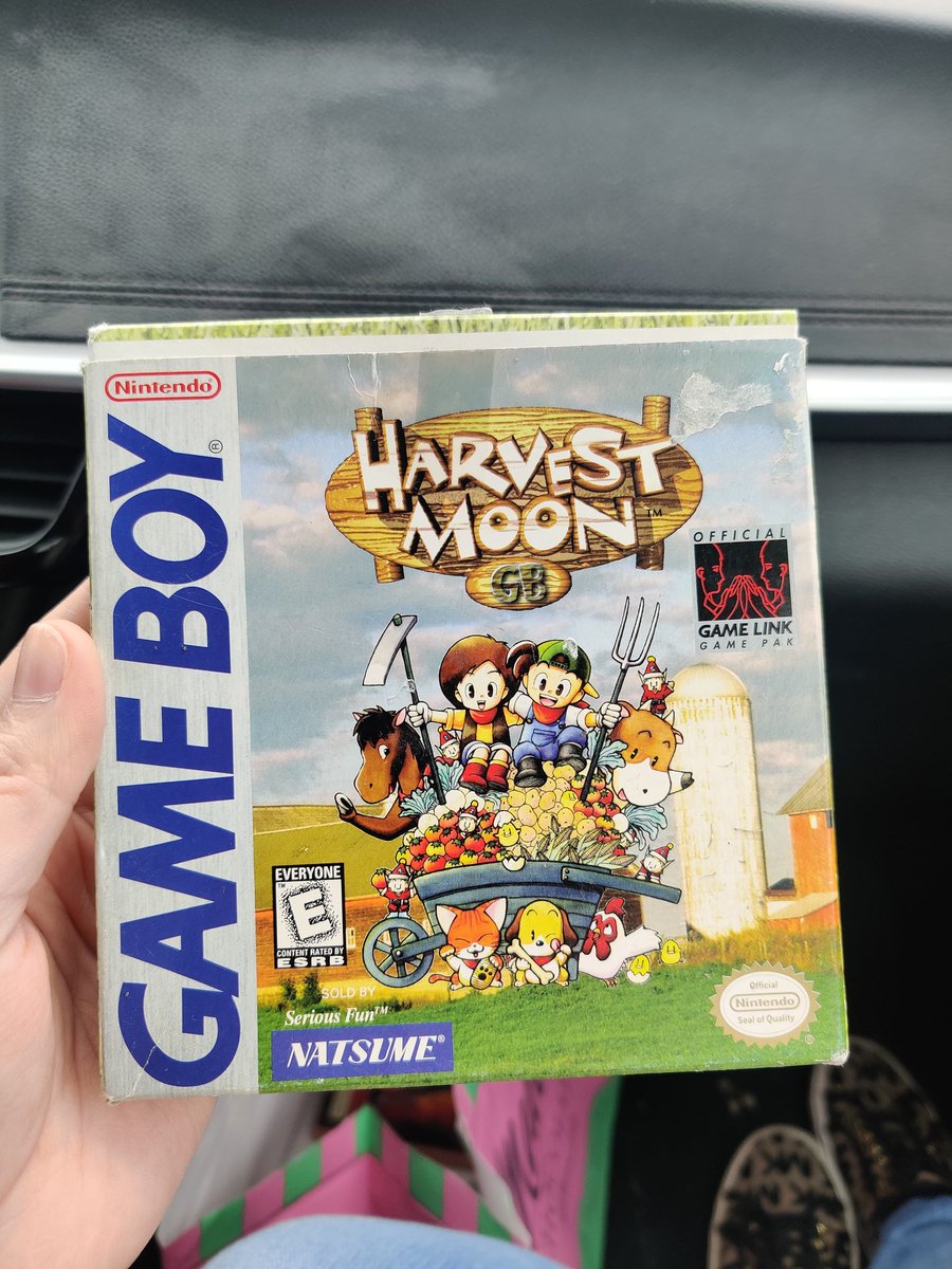 My amazing boyfriend got me a boxed copy of harvest moon! 😍
#harvestmoon #storyofseasons #nostalgia