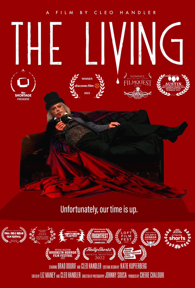so excited to finally release this film! watch now: vimeo.com/cleohandler/th…

thank you to all the wonderful collaborators who helped make it, and to all the festivals that welcomed us with screenings! 

#shortfilm #horrorcomedy #womeninfilm #braddourif #vampire #therapy #film