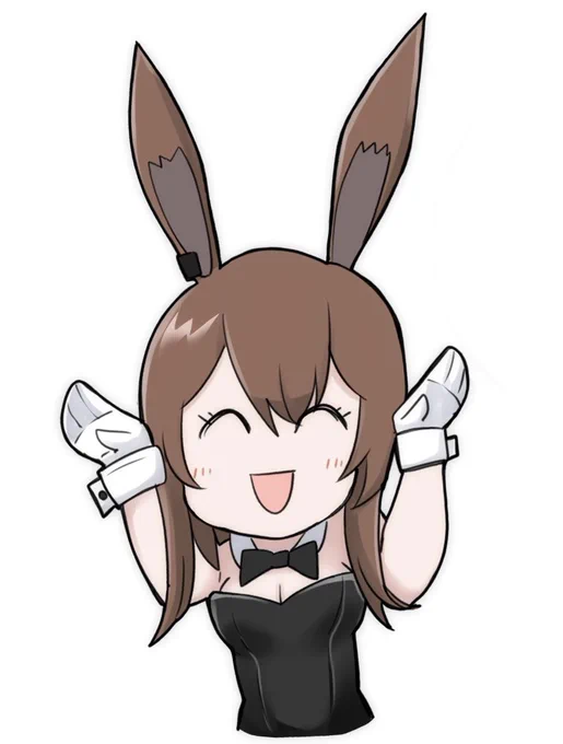 なんだか煽り性能の高い(?)バニミヤちゃん 
