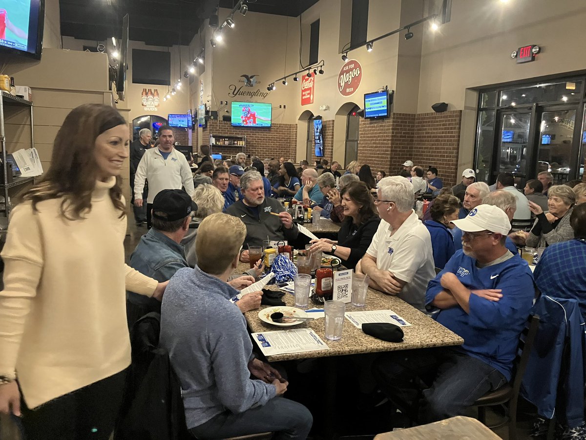 Another packed house for Rick Insell Live! We appreciate you, Blue Raider Nation! 💙

#BLUEnited | #TrueBlue